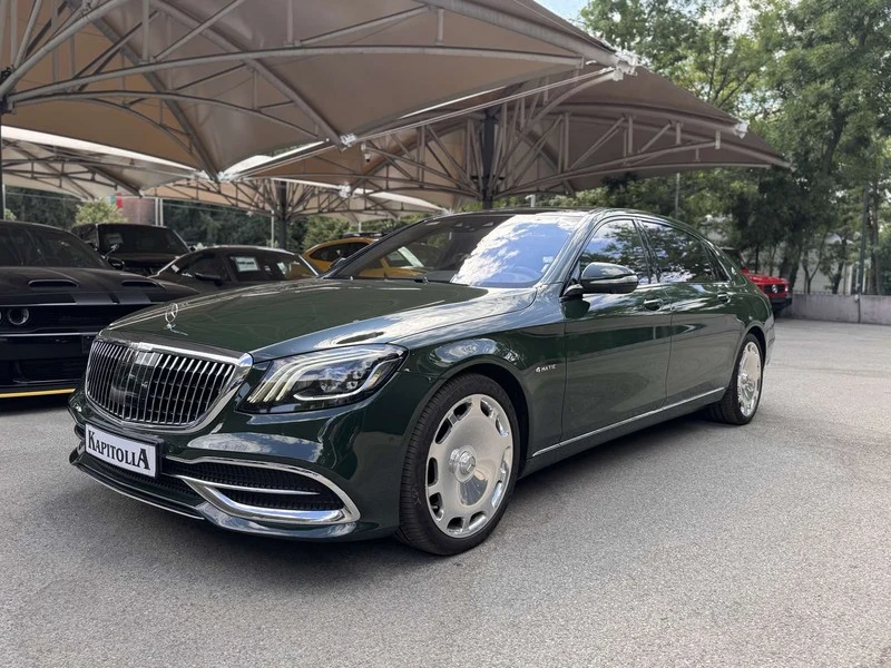 Mercedes-Benz S 560 4Matic MAYBACH/U61/Designo/Exklusiv/RearTV, снимка 2 - Автомобили и джипове - 55473276