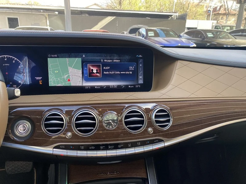 Mercedes-Benz S 560 4Matic MAYBACH/U61/Designo/Exklusiv/RearTV, снимка 12 - Автомобили и джипове - 55473276