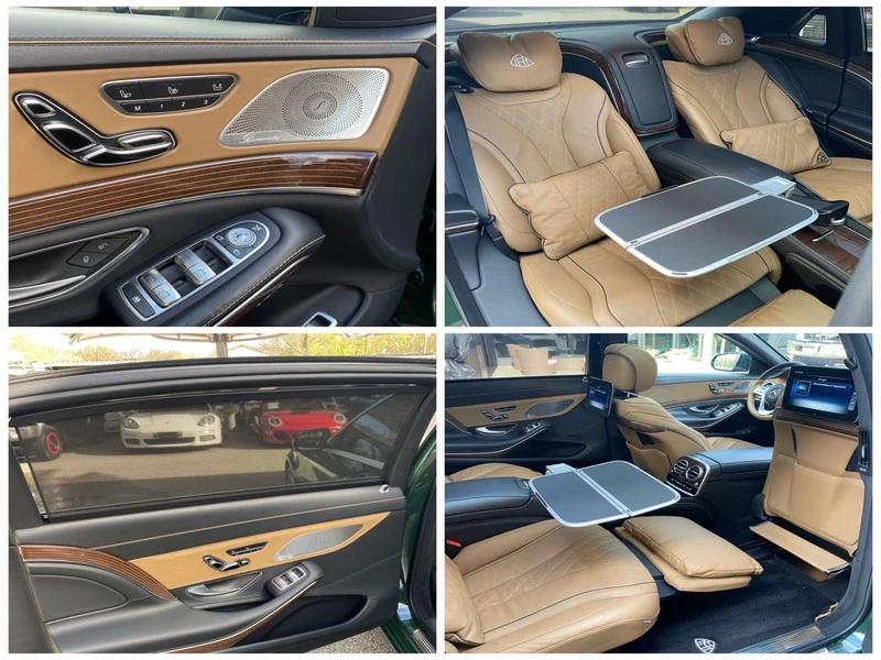 Mercedes-Benz S 560 4Matic MAYBACH/U61/Designo/Exklusiv/RearTV, снимка 17 - Автомобили и джипове - 55473276