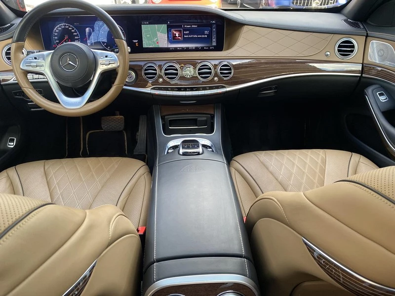 Mercedes-Benz S 560 4Matic MAYBACH/U61/Designo/Exklusiv/RearTV, снимка 11 - Автомобили и джипове - 55473276