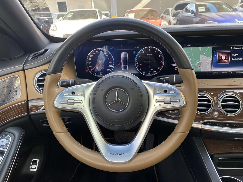 Mercedes-Benz S 560 4Matic MAYBACH/U61/Designo/Exklusiv/RearTV, снимка 9 - Автомобили и джипове - 55473276