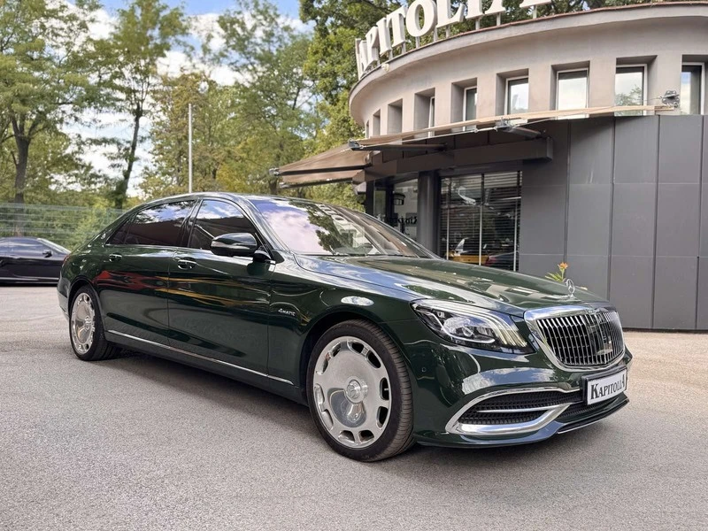 Mercedes-Benz S 560 4Matic MAYBACH/U61/Designo/Exklusiv/RearTV, снимка 4 - Автомобили и джипове - 55473276