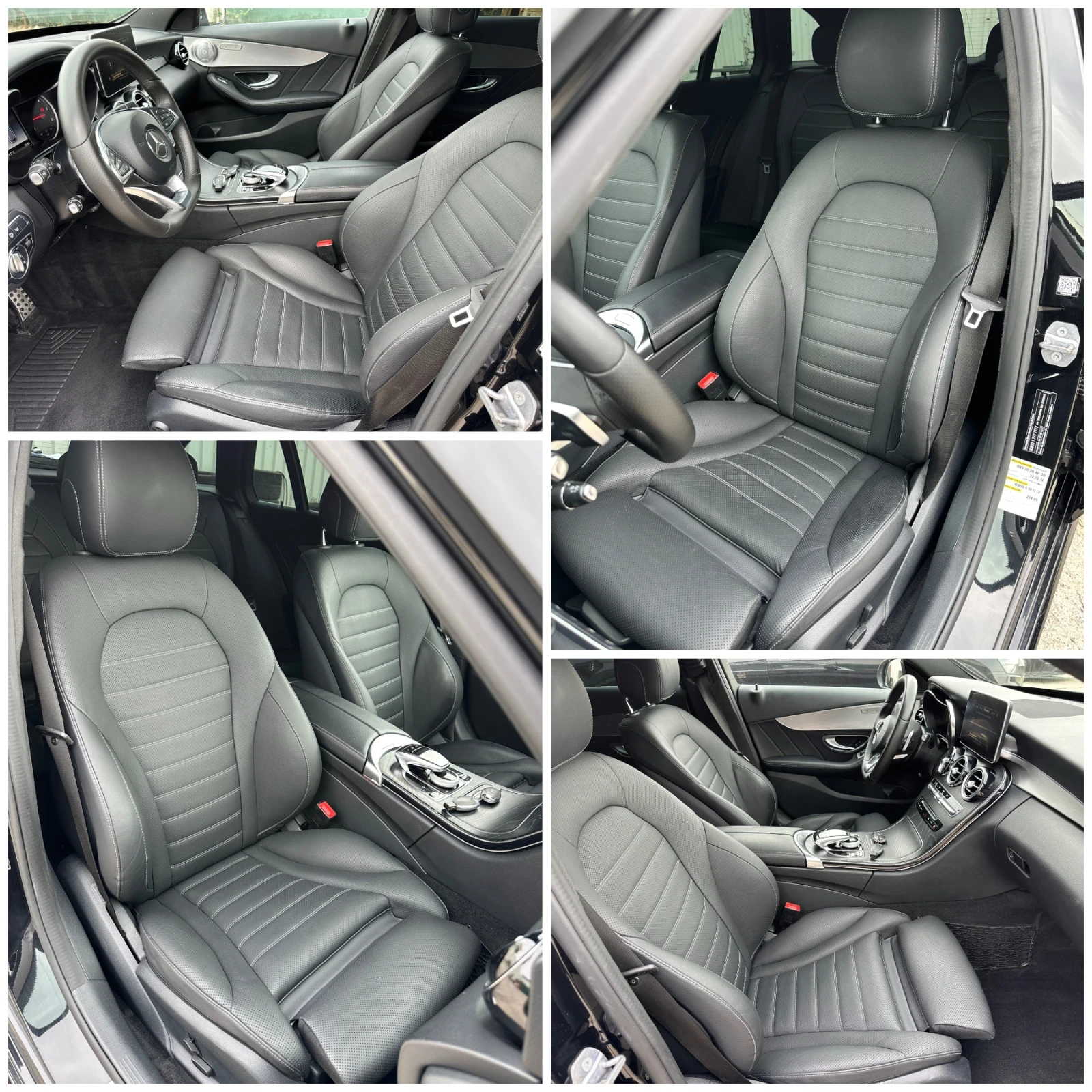 Mercedes-Benz C 250 AMG-4MATIC-DISTRONIC-HUD-ПАНОРАМА-КАМЕРИ360-ОБДУХВ, снимка 12 - Автомобили и джипове - 56221696