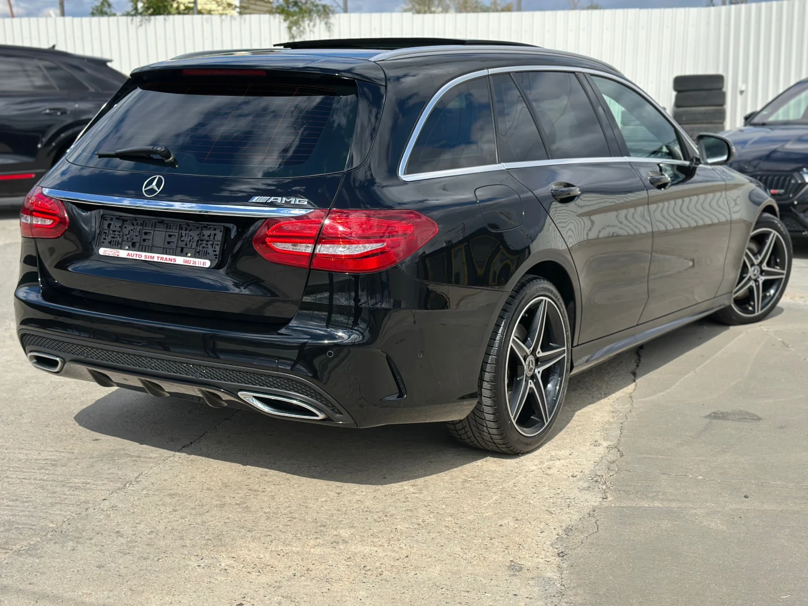 Mercedes-Benz C 250 AMG-4MATIC-DISTRONIC-HUD-ПАНОРАМА-КАМЕРИ360-ОБДУХВ, снимка 6 - Автомобили и джипове - 56221696
