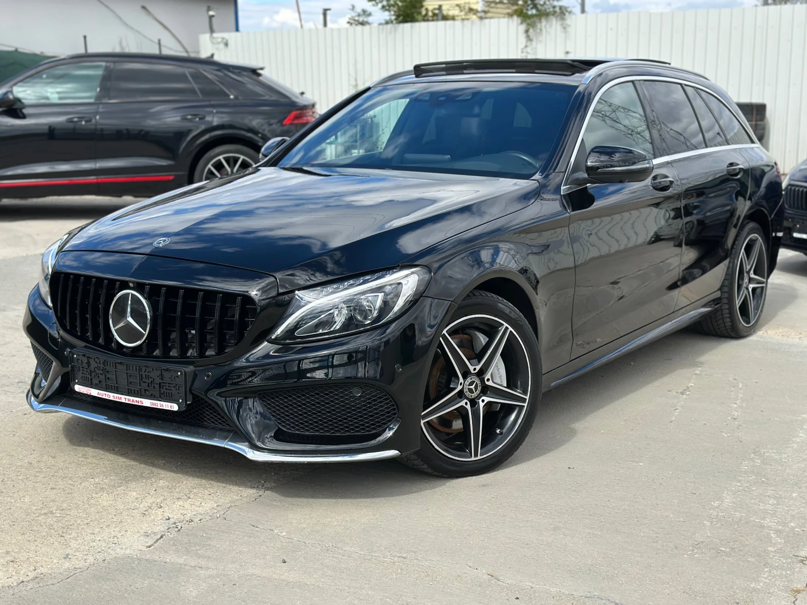 Mercedes-Benz C 250 AMG-4MATIC-DISTRONIC-HUD-ПАНОРАМА-КАМЕРИ360-ОБДУХВ, снимка 2 - Автомобили и джипове - 56221696