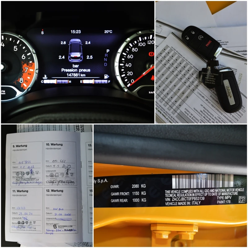 Jeep Renegade 2.4i 4X4 - TRAIL HAWK - FULL - ШВЕЙЦАРИЯ, снимка 10 - Автомобили и джипове - 51602504