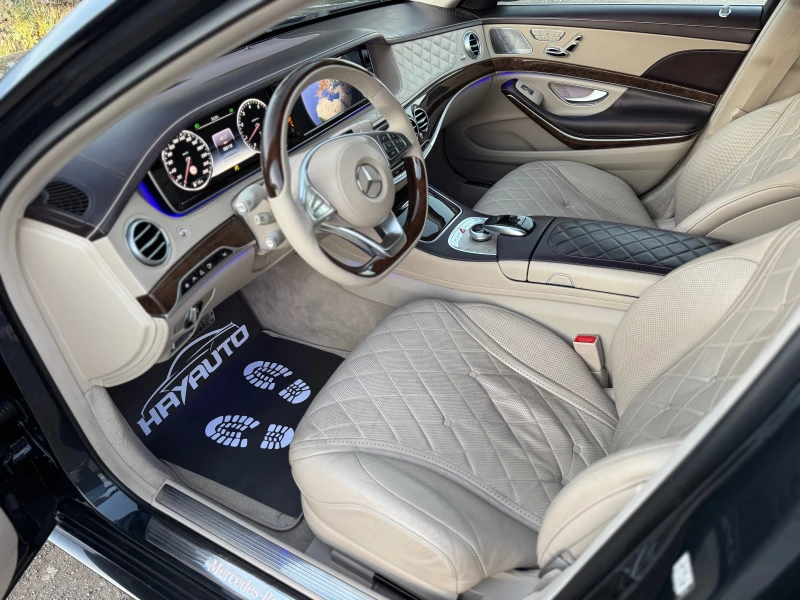 Mercedes-Benz S 500 L= 4MATIC= 9G-TRONIC= AMG= EDOTION1= DESIGNO= 3XTV, снимка 9 - Автомобили и джипове - 53180165