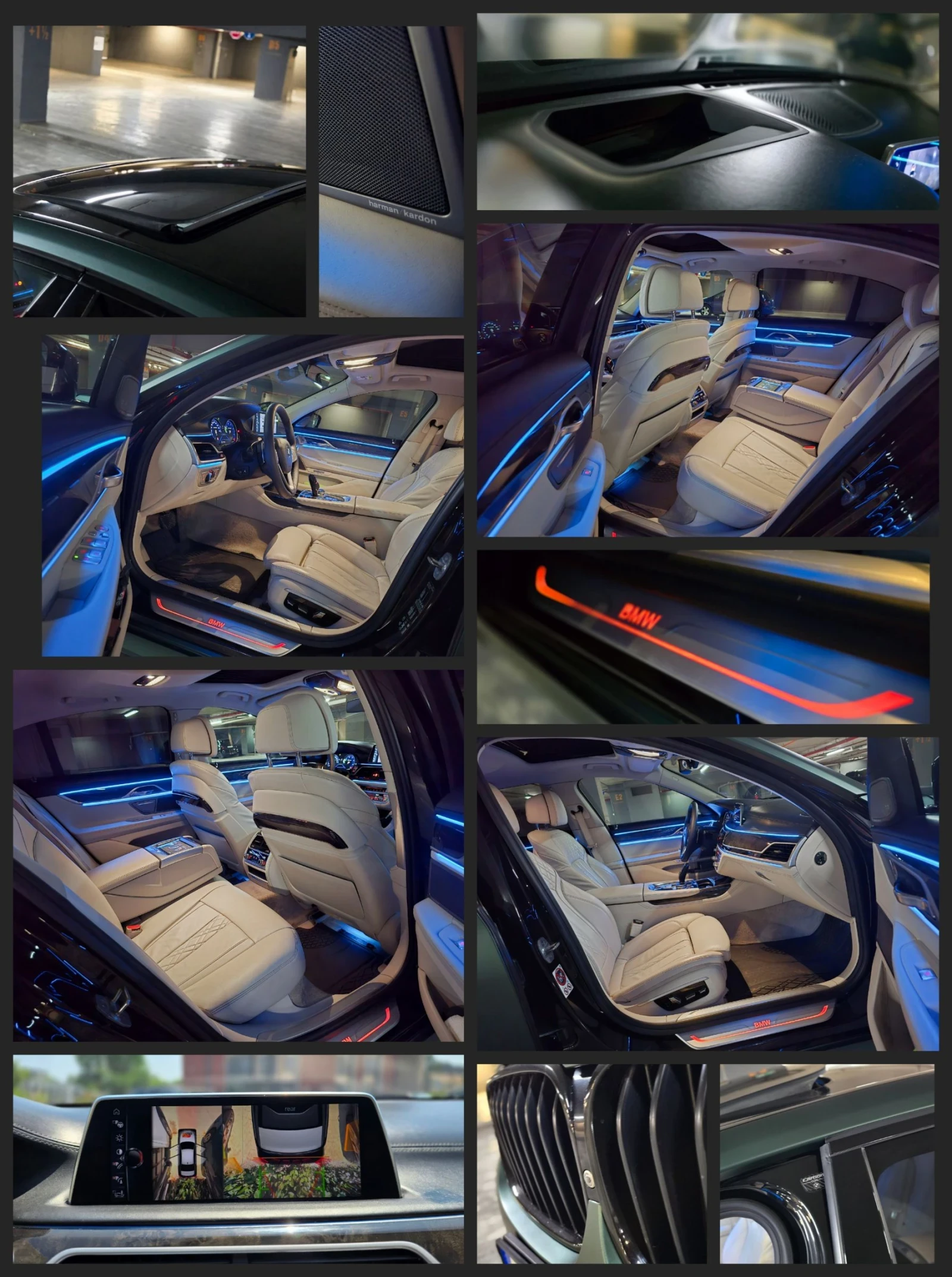 BMW 730 D XD! M-SPORT ! 265HP ! ПОДАРЪК ЧИСТО НОВИ ГУМИ ! - изображение 8