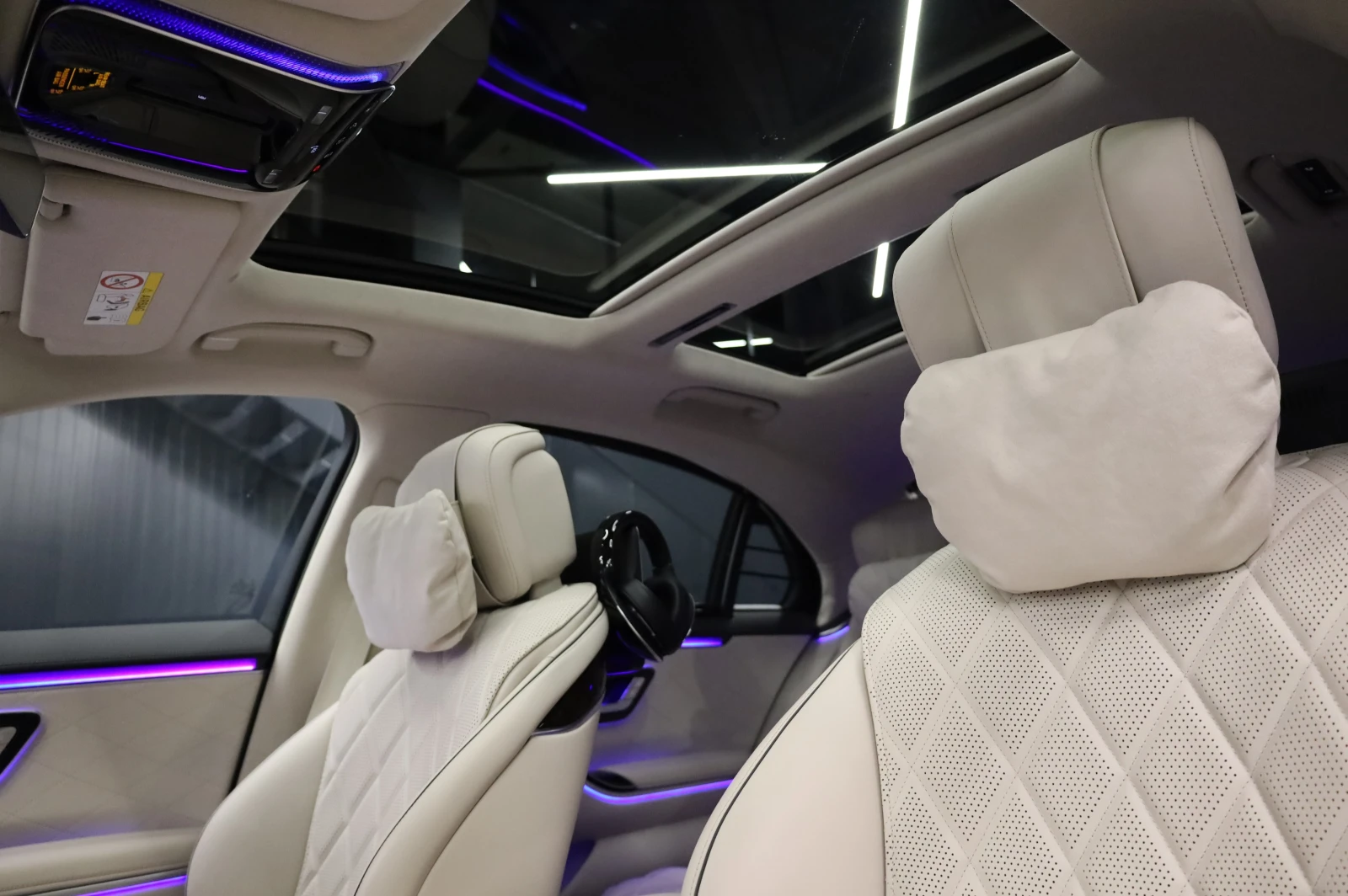 Mercedes-Benz S 580 EXCLUSIVE* AMG LINE* 4MATIC* 3 TV* LONG* , снимка 13 - Автомобили и джипове - 52604421