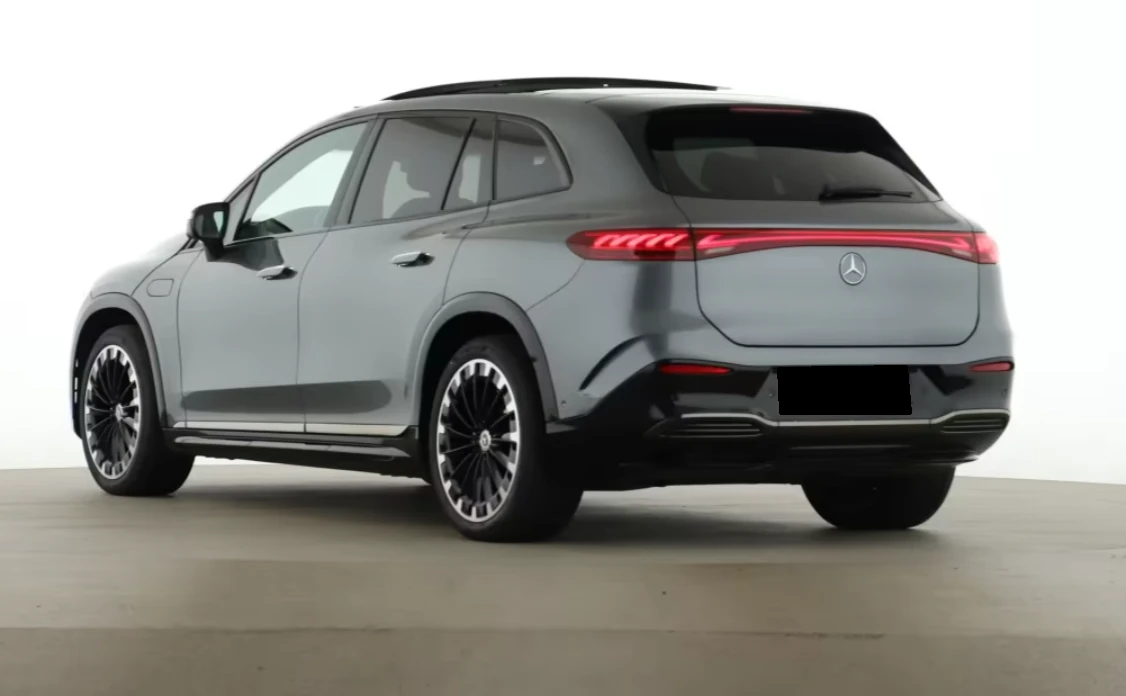 Mercedes-Benz EQS SUV* 450+ * AMG* H-SCREEN* BURMESTER* PANO* 360* В, снимка 3 - Автомобили и джипове - 55473153