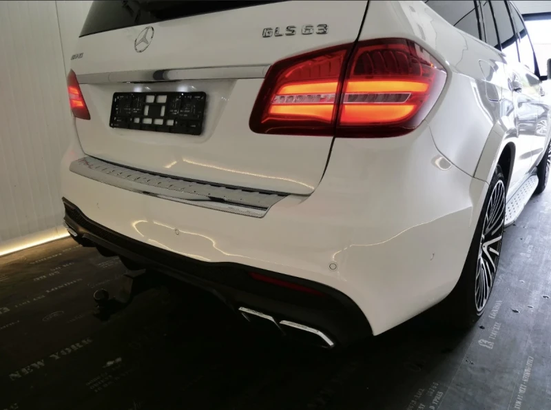 Mercedes-Benz GLS 63 AMG 4MATIC/585к.с./PANO/360CAM/52000km, снимка 6 - Автомобили и джипове - 49525500