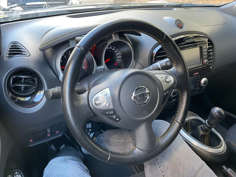 Nissan Juke БЕНЗИН, РЕГИСТРИРАН, ОБСЛУЖЕН, ТОП СЪСТОЯНИЕ, снимка 10 - Автомобили и джипове - 52030074