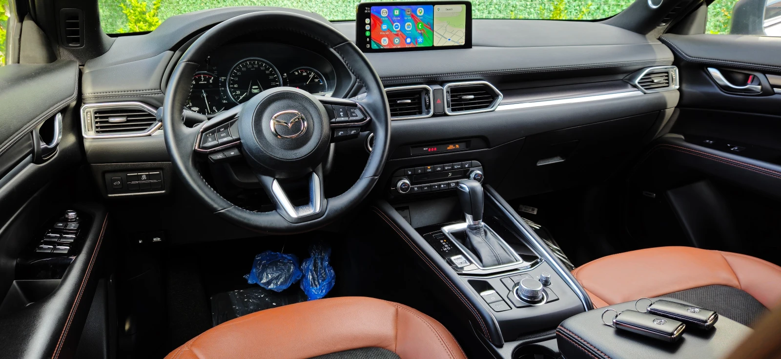 Mazda CX-5 BOSE;HEADUP;RHODIUM WHITE;ЕЛ.БАГАЖ;ОБДУХВАНЕ;07.24, снимка 10 - Автомобили и джипове - 54757791