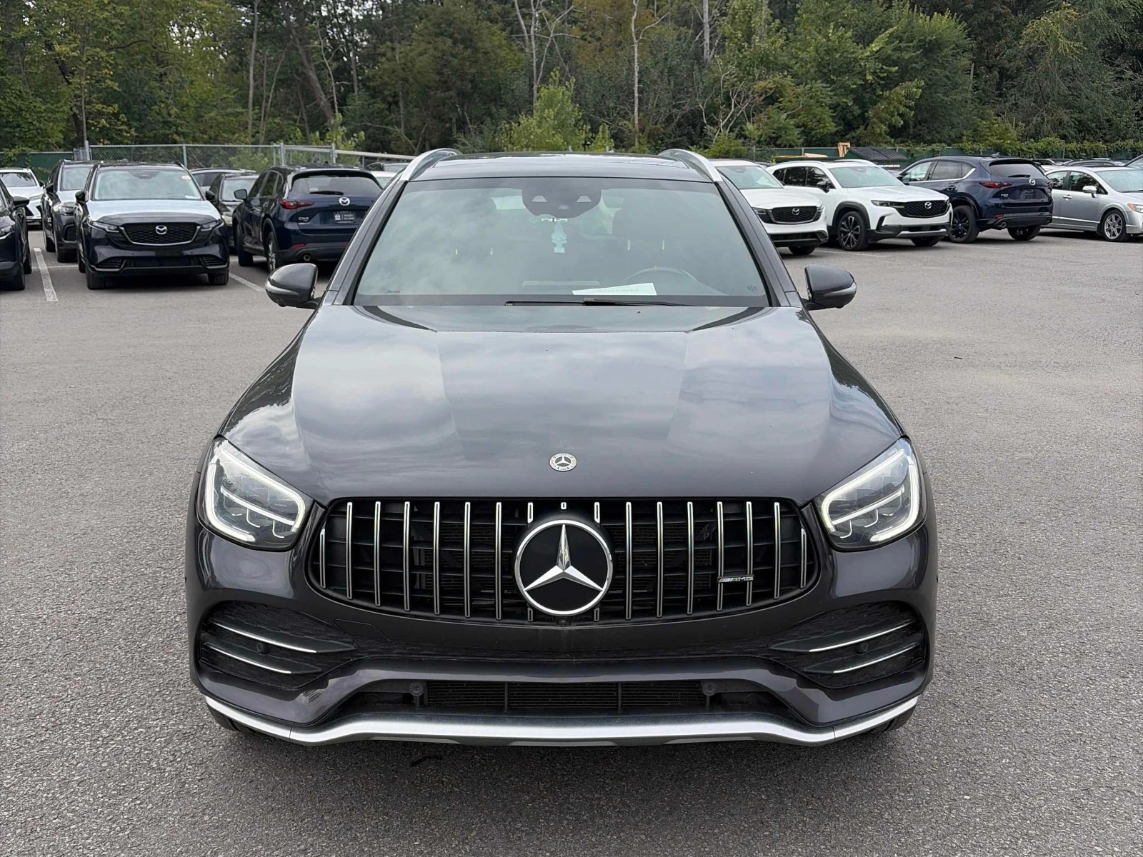 Mercedes-Benz GLC 43 AMG * АЛКАНТАРА * BURMESTER * ПАНОРАМА * 2 КЛЮЧА, снимка 5 - Автомобили и джипове - 56088528