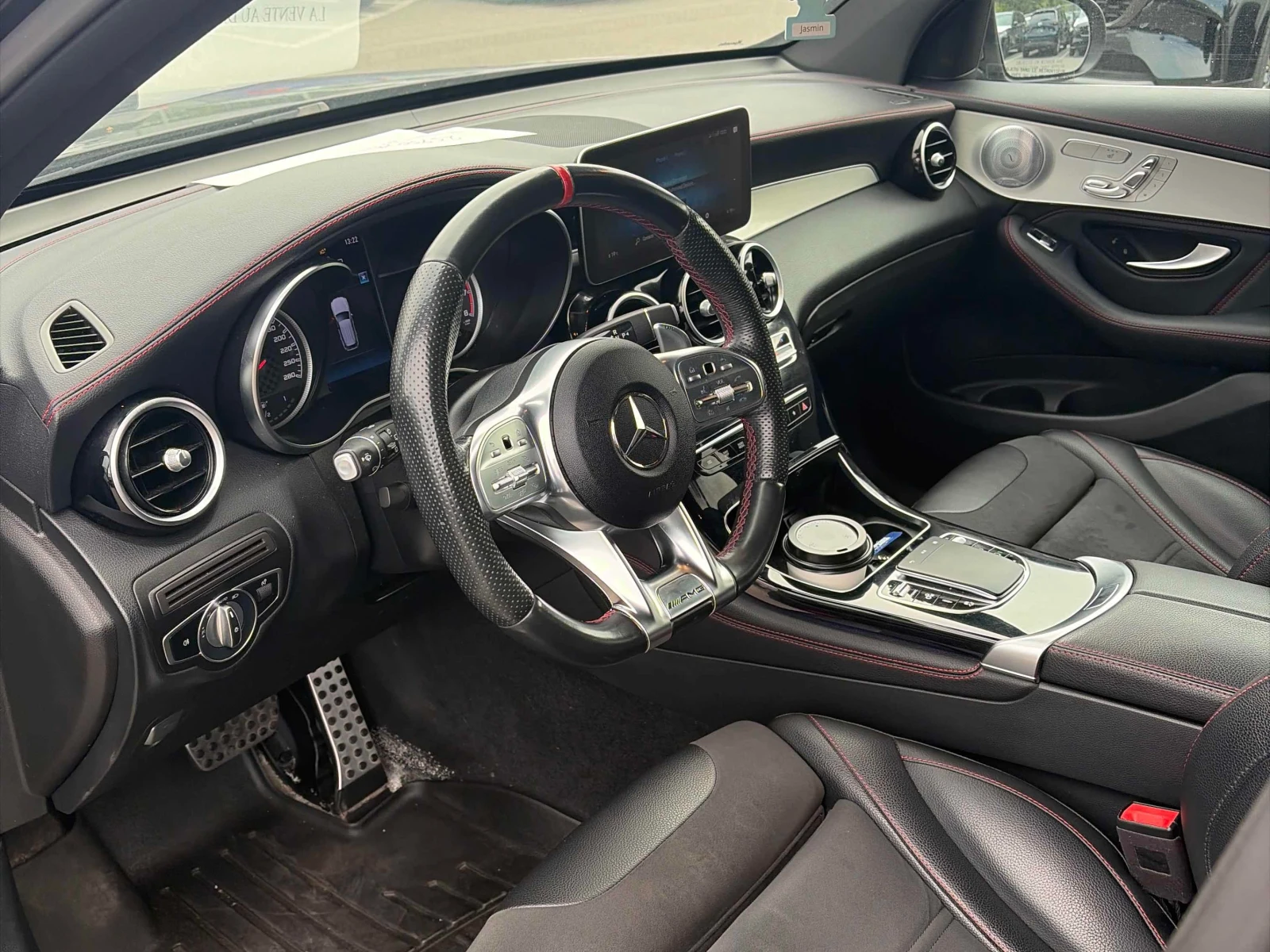 Mercedes-Benz GLC 43 AMG * АЛКАНТАРА * BURMESTER * ПАНОРАМА * 2 КЛЮЧА, снимка 7 - Автомобили и джипове - 56088528