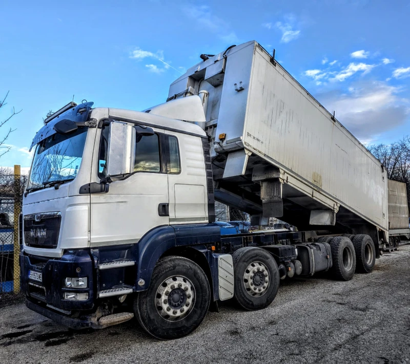 Man Tgs 8x4  ЗЪРНОВОЗ , снимка 2 - Камиони - 53058845
