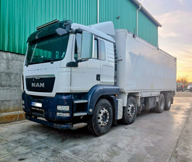 Man Tgs 8x4  ЗЪРНОВОЗ , снимка 4 - Камиони - 52542336