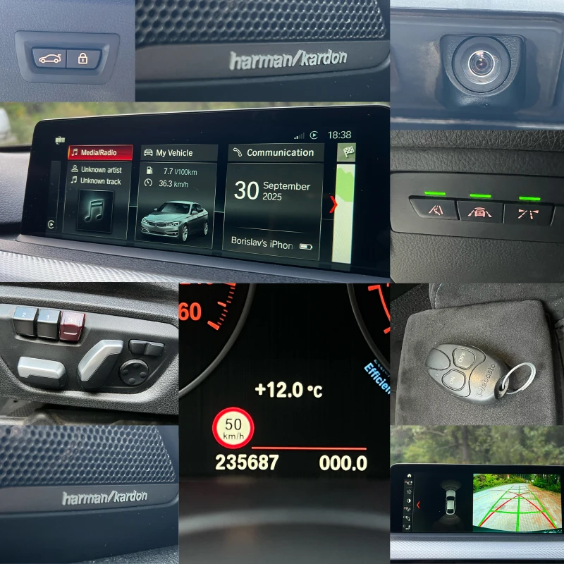 BMW 3gt 330d xDrive М-Пакет, снимка 10 - Автомобили и джипове - 52543223