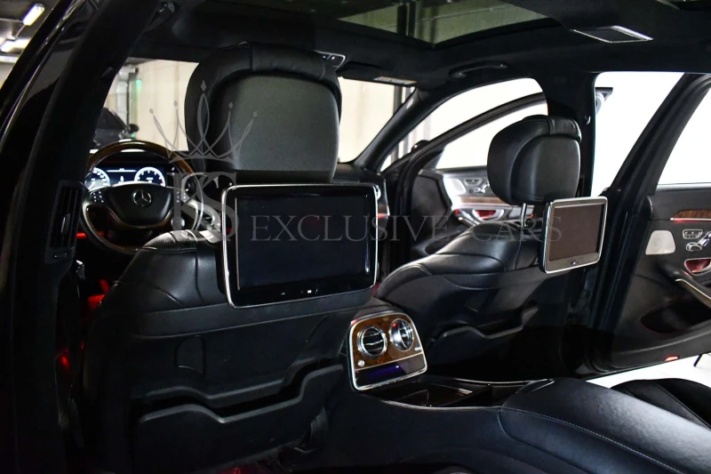 Mercedes-Benz S 500 BURMESTER* PANO* ОБДУХВАНЕ* ВАККУМ* 3xTV* , снимка 14 - Автомобили и джипове - 53192156