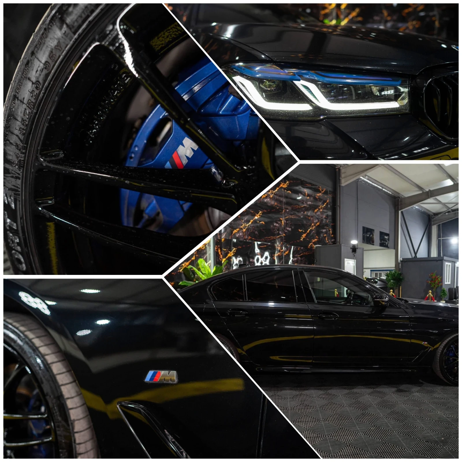 BMW 540 D XDRIVE FULL M BLACK LINE H&K ������ 100% | Mobile.bg � ����������� 17