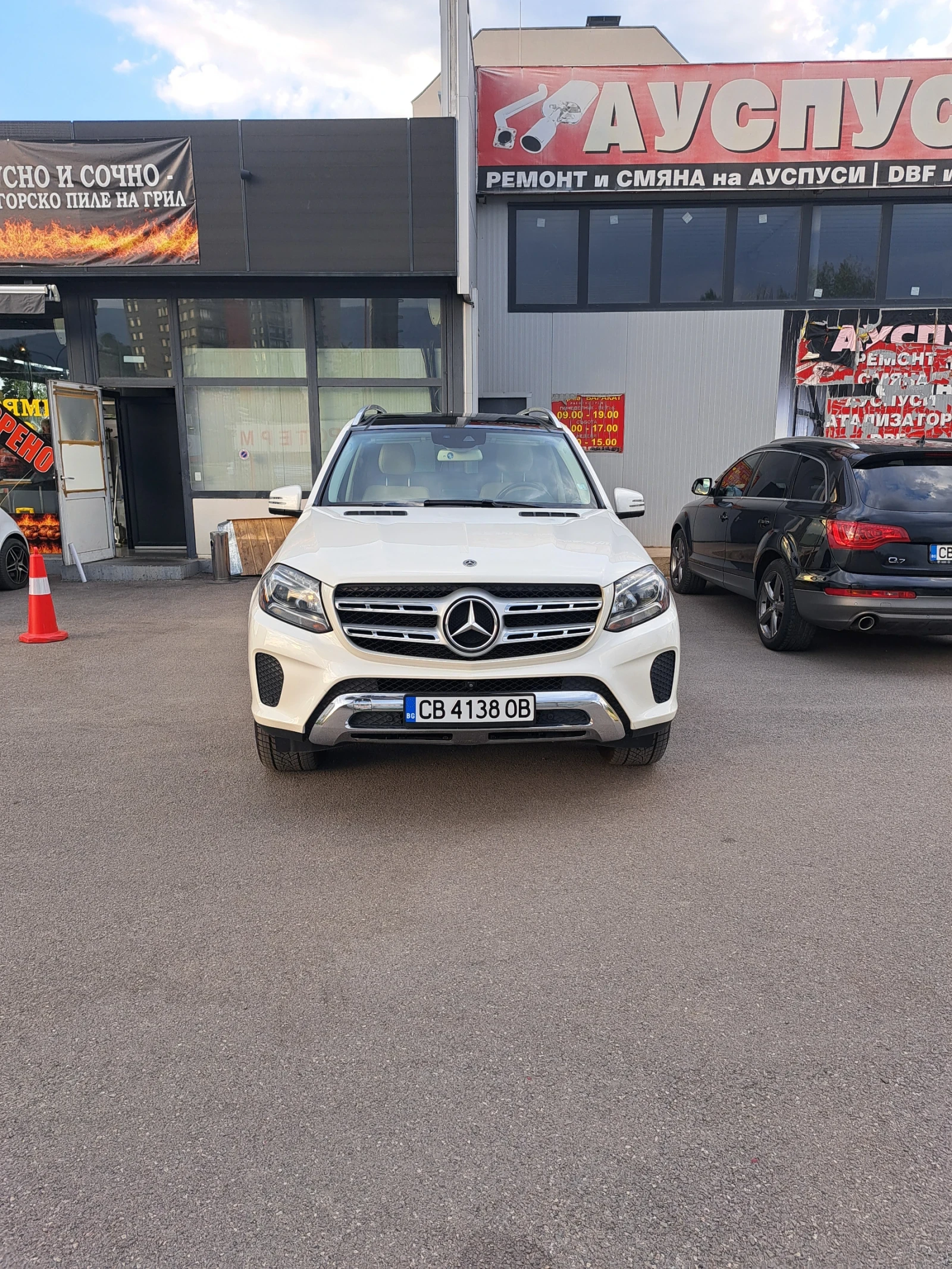 Mercedes-Benz GLS 450 Нов двигател.