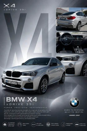 BMW X4 3.5i XDrive M Performance , снимка 1