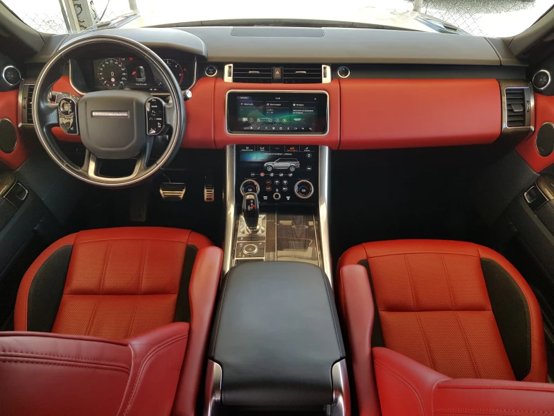 Land Rover Range Rover Sport FACELIFT ВАКУМ MERIDIAN AUDIO КАМЕРИ 360 ПОДГРЕВ, снимка 10 - Автомобили и джипове - 51496750