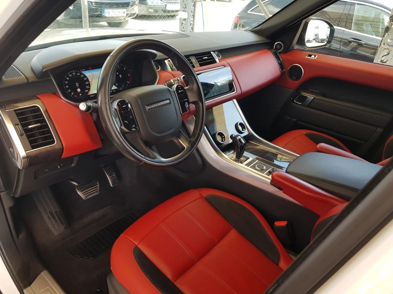 Land Rover Range Rover Sport FACELIFT ВАКУМ MERIDIAN AUDIO КАМЕРИ 360 ПОДГРЕВ, снимка 9 - Автомобили и джипове - 51496750