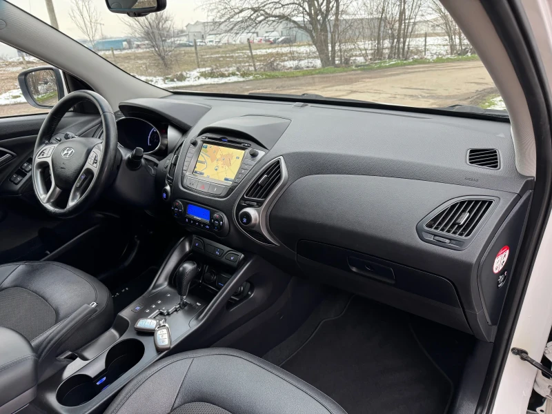 Hyundai IX35 2.0D.4Х4.173Х.КМ.АВТО.КОЖА.НАВИ.КЕЙЛЕС 14г!, снимка 15 - Автомобили и джипове - 52075257