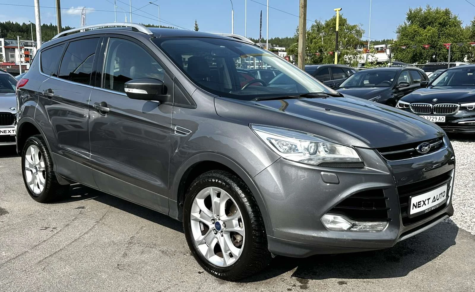 Ford Kuga 2.0D 163HP 93 000KM AUTOMAT KEYLESS КОЖА, снимка 3 - Автомобили и джипове - 55434767