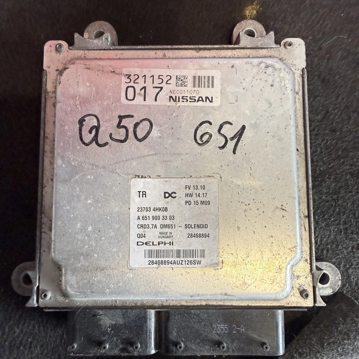 Компютър на двигателя ECU Infiniti Q50 OM651 23710-4GA0A