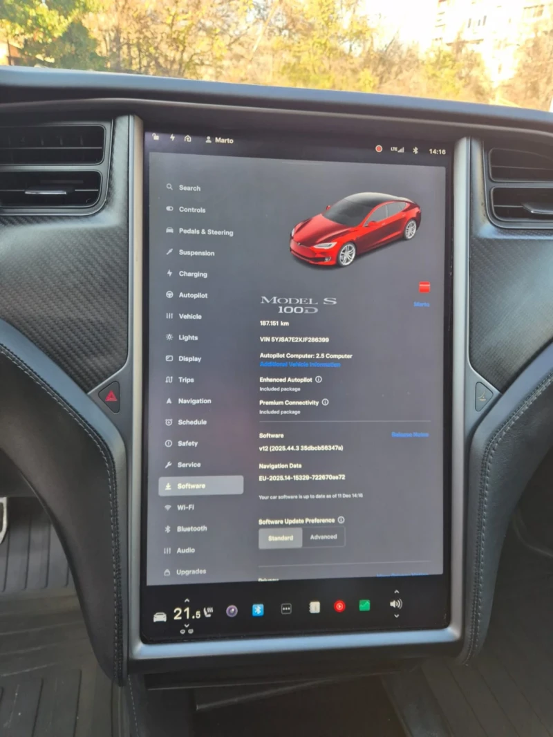 Tesla Model S  100D  , снимка 15 - Автомобили и джипове - 52742451