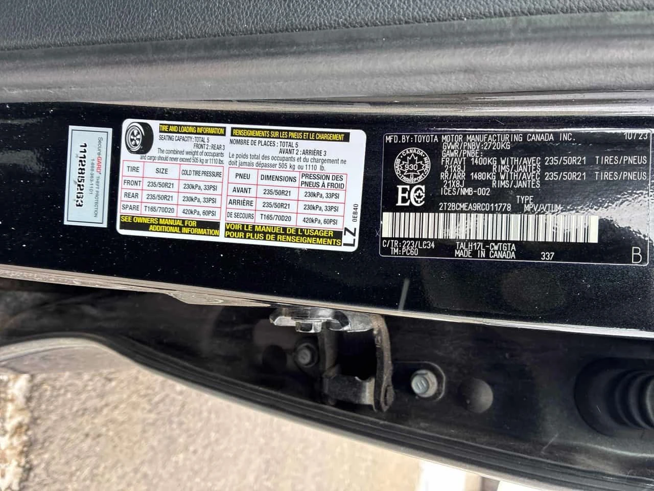 Lexus RX 500h F Sport CARFAX, снимка 12 - Автомобили и джипове - 53894669