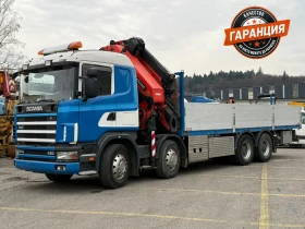 Scania 124 420 24м Кран, снимка 1