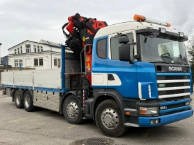 Scania 124 420 24м Кран, снимка 2