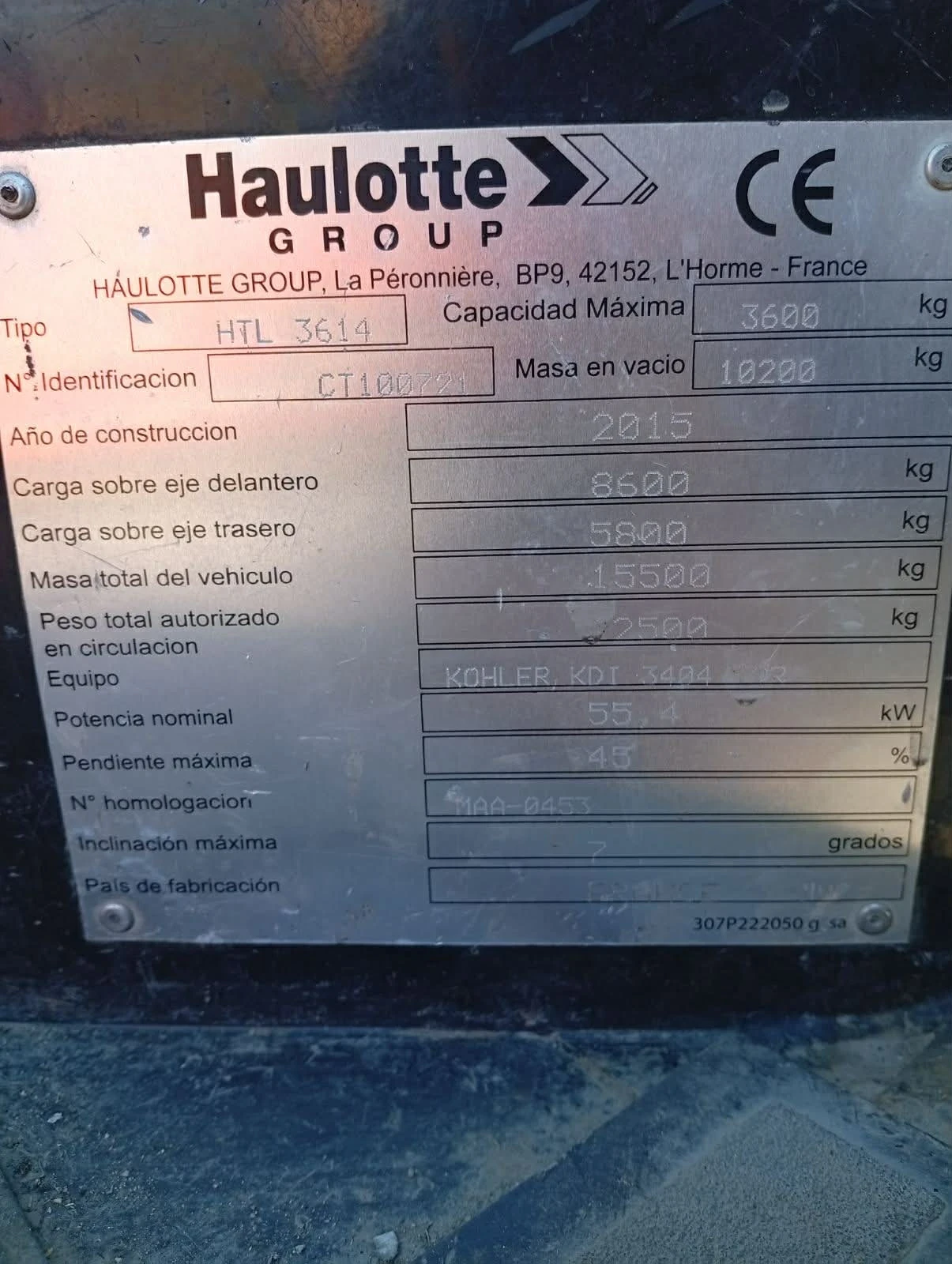 Телескопични товарачи Haulotte HTL3614 - изображение 6