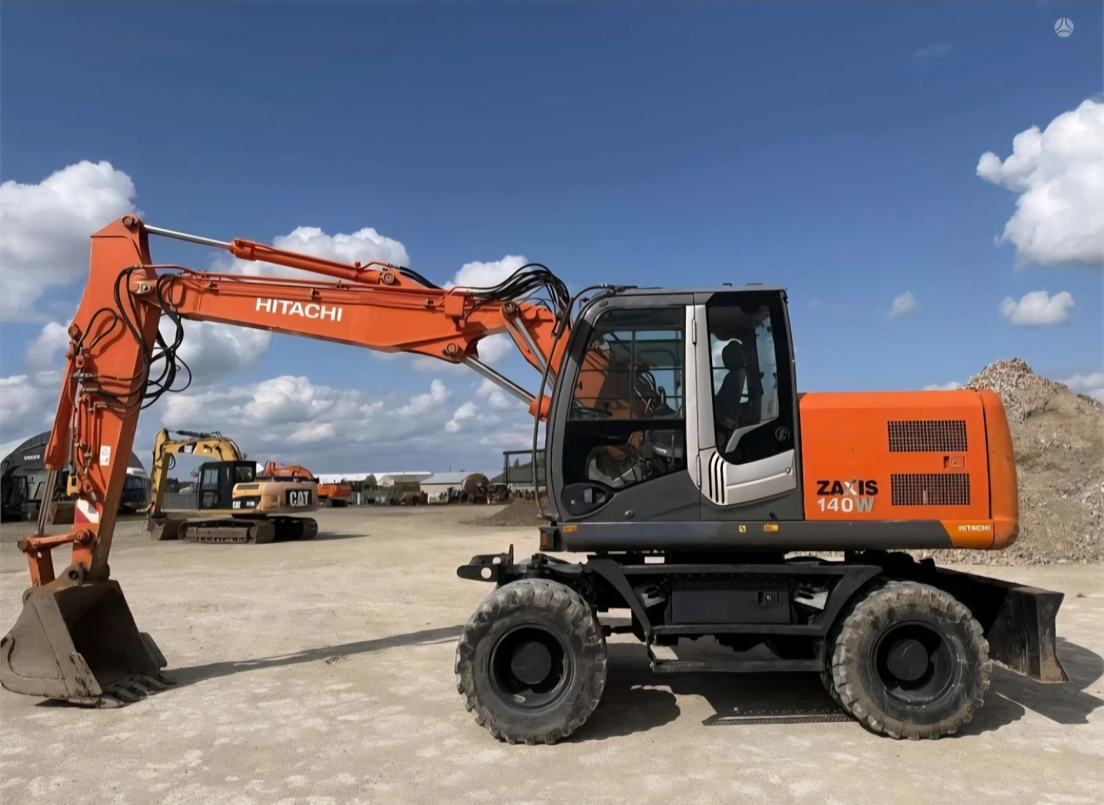 Багер Hitachi ZX140W-3, снимка 5 - Индустриална техника - 56661688