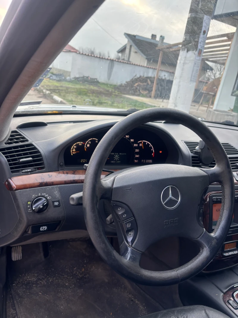 Mercedes-Benz S 320 Long , снимка 8 - Автомобили и джипове - 52545072