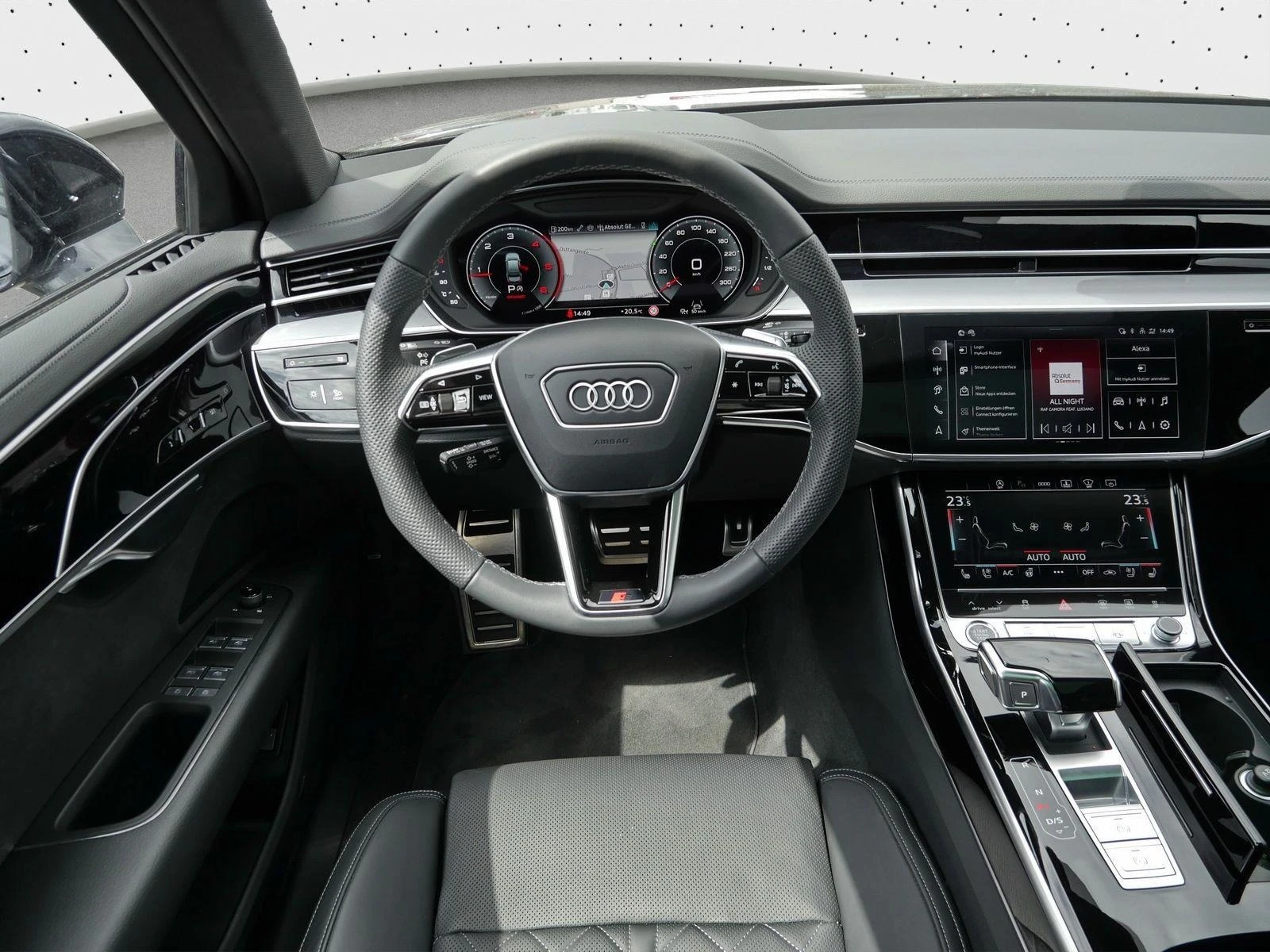 Audi A8 50 TDI QUATTRO S-LINE MATRIX B&O 360 PANO - изображение 8