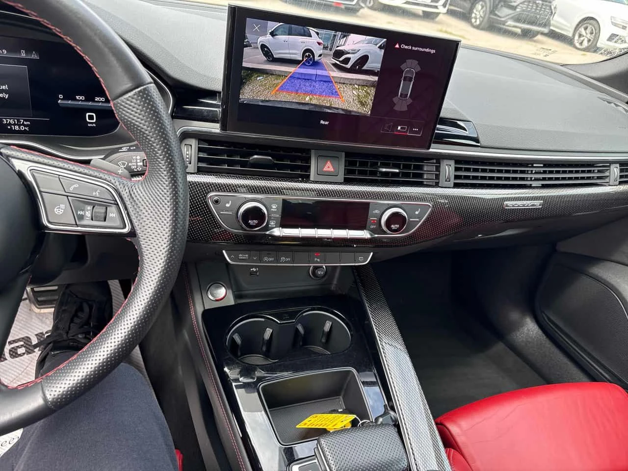 Audi S5 * Progressiv * МАСАЖИ * ДИСТРОНИК * 360, снимка 9 - Автомобили и джипове - 54647726