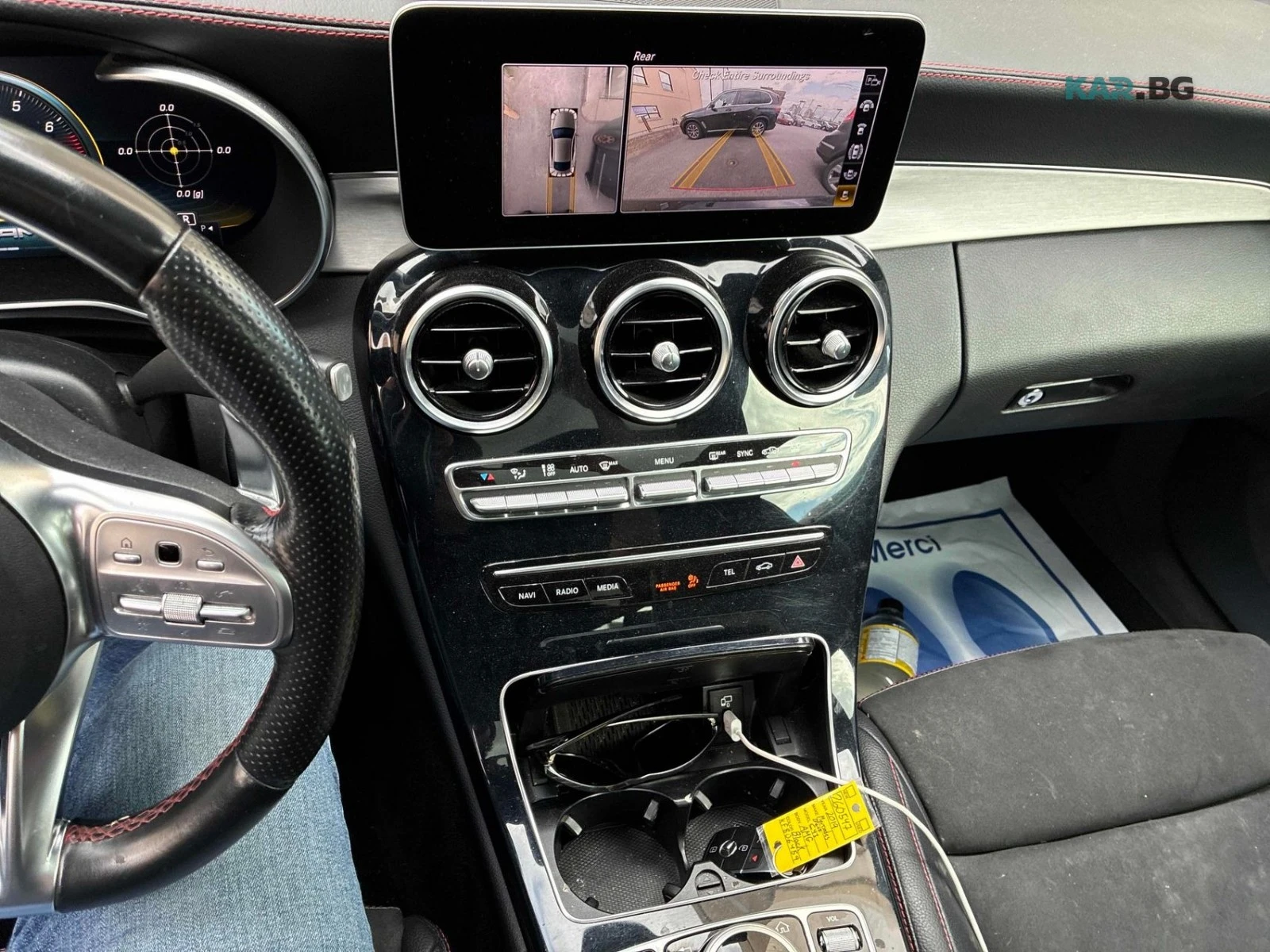Mercedes-Benz C 43 AMG 4Matic * АвтоКредит * (ЦЕНА ДО БГ), снимка 10 - Автомобили и джипове - 54917071