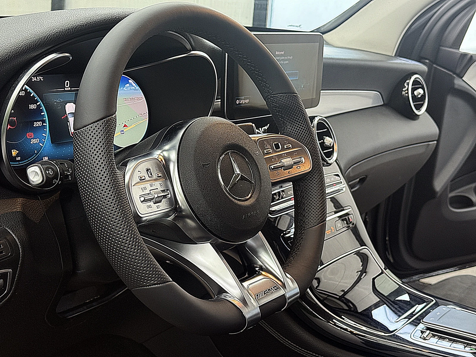 Mercedes-Benz GLC 300 AMG-line/DIGITAL/KeylessGO/360K/СОБСТВЕН ЛИЗИНГ, снимка 14 - Автомобили и джипове - 54450215