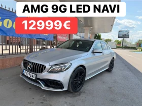 Mercedes-Benz C 220 AMG* ОБСЛУЖЕН* LED* 9G, снимка 1