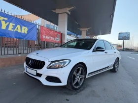 Mercedes-Benz C 220 AMG* БЯЛ* LED* 9G, снимка 1