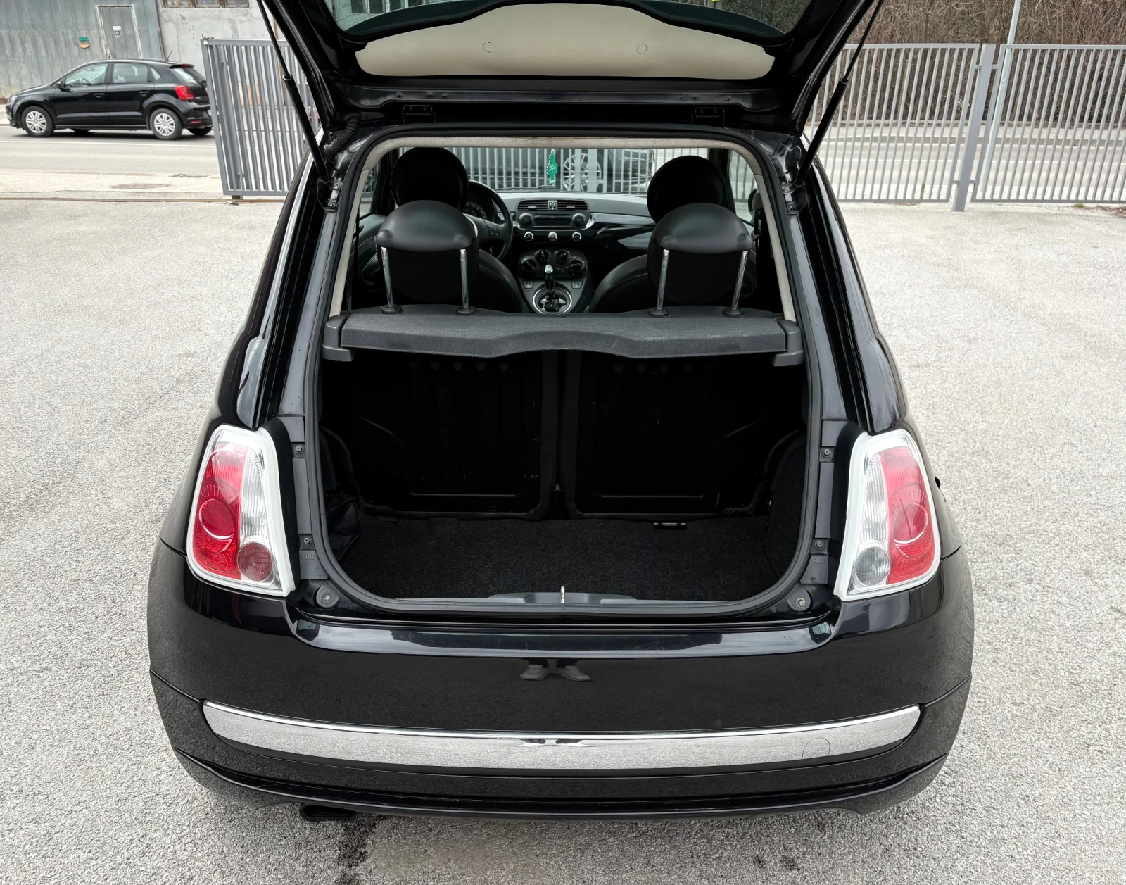 Fiat 500 1.2i, АВТОМАТИК, КОЖА, ПЕРФЕКТЕН, снимка 15 - Автомобили и джипове - 53912566