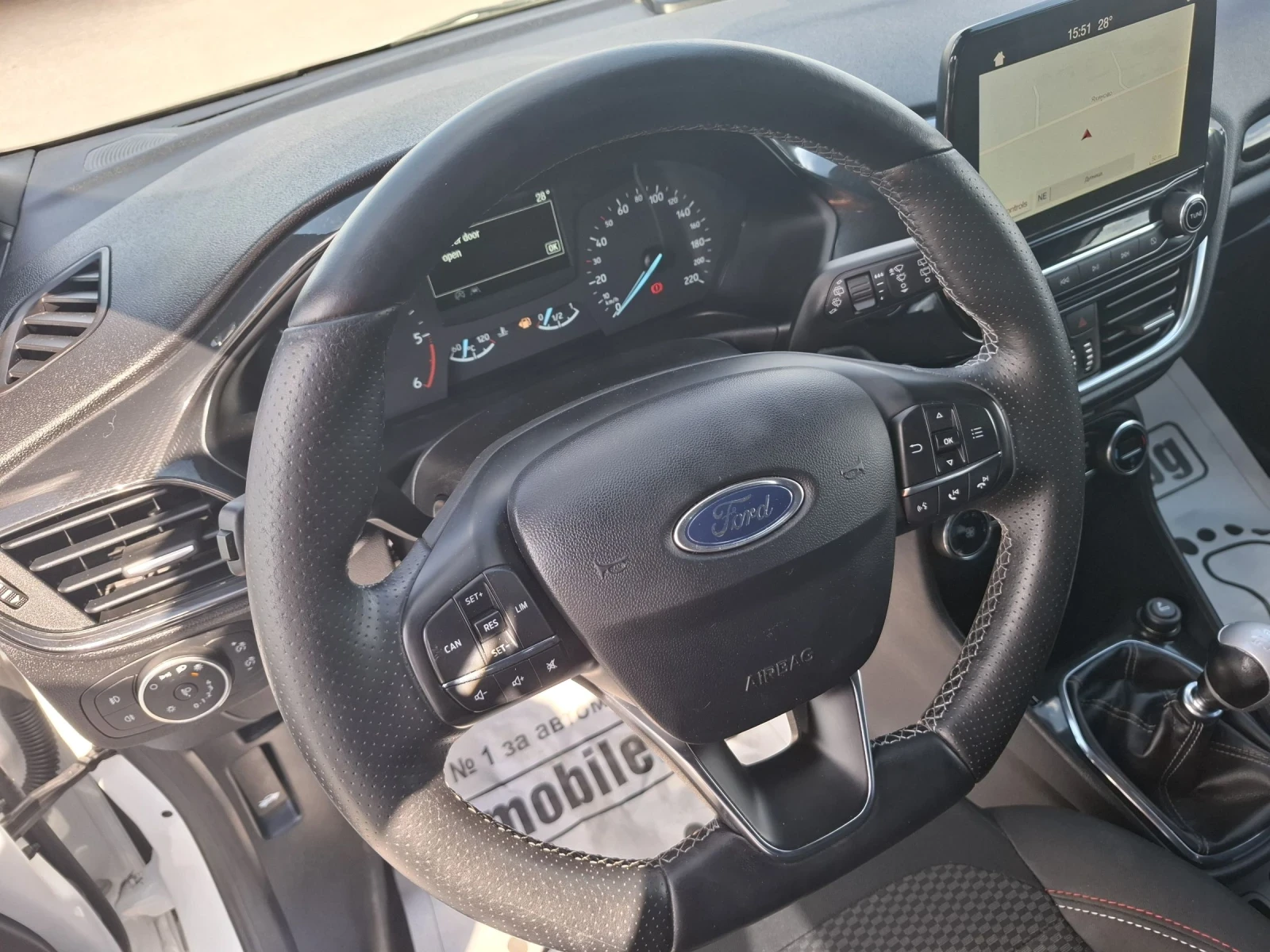 Ford Fiesta 1, 5TDCI-Euro 6-ST-Line-Navi, снимка 15 - Автомобили и джипове - 55229071