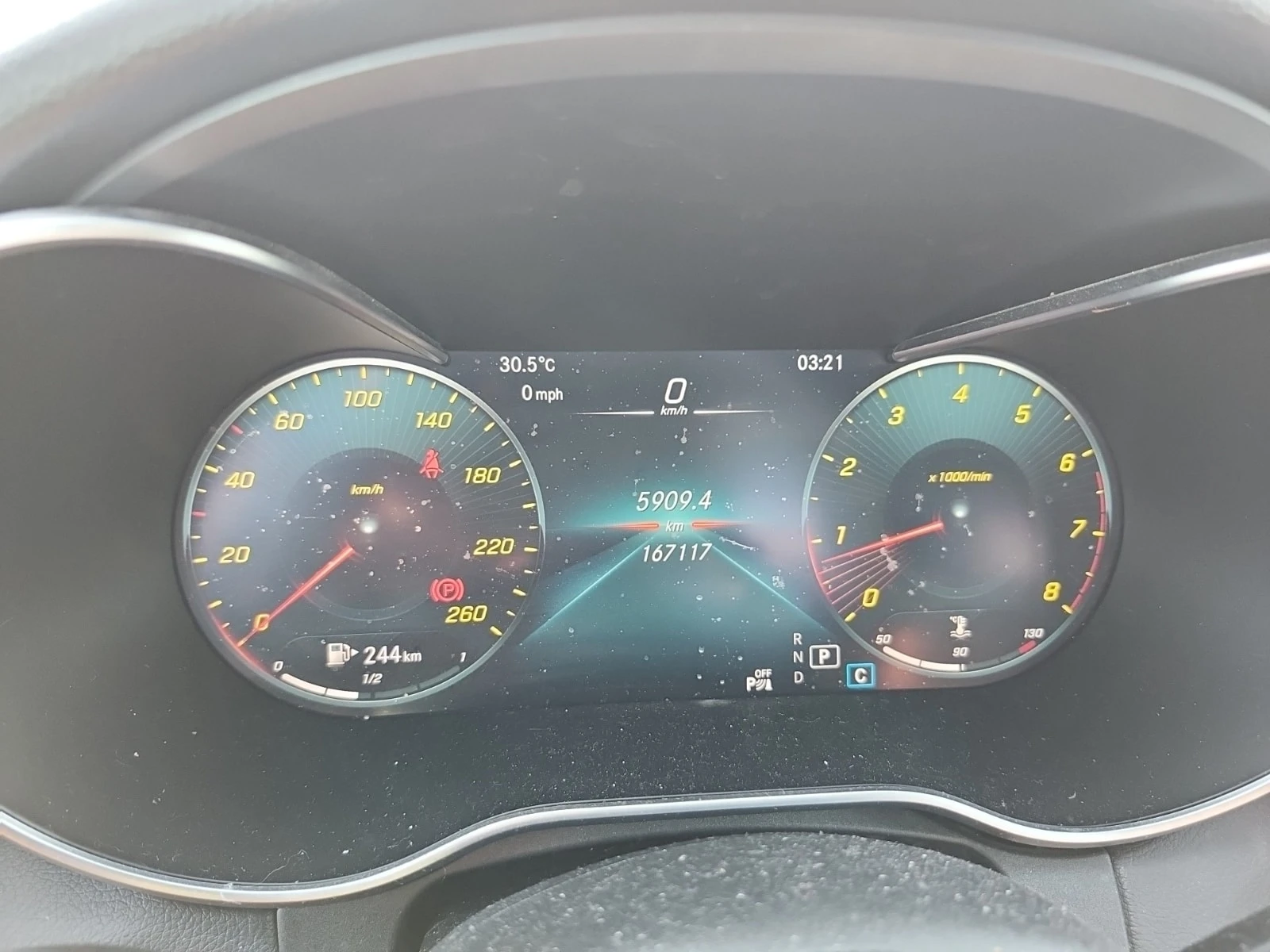 Mercedes-Benz C 300 АМГ ПАКЕТ/4MATIC /CARFAX/ПОДГРЕВ/ПАНОРАМА/ДИГ.КМ., снимка 9 - Автомобили и джипове - 55843567