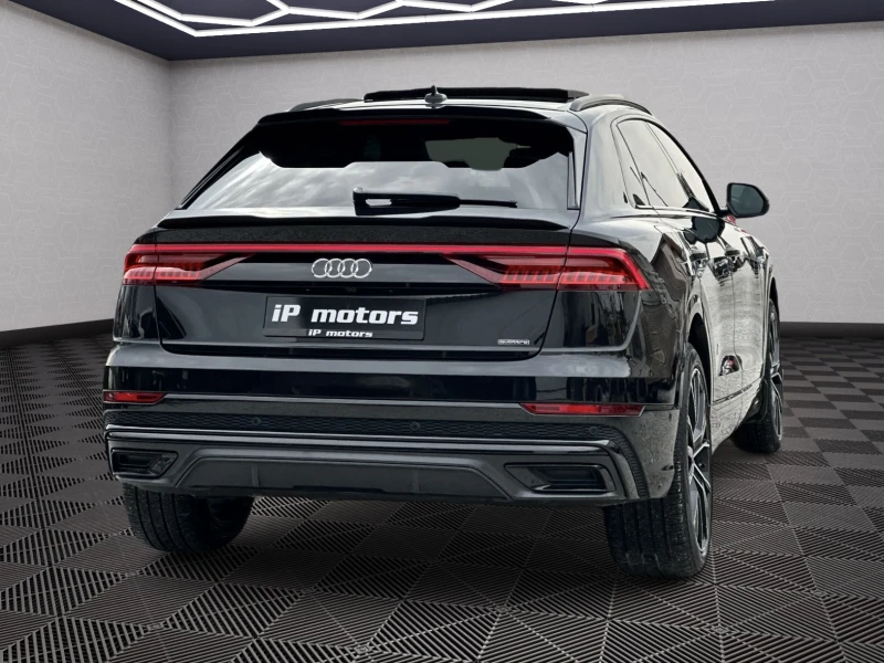 Audi Q8 5.0TDI#3xSLINE#B&O#MATRIX-LASER#PODGREV#OBDUH#PANO, снимка 4 - Автомобили и джипове - 52411448