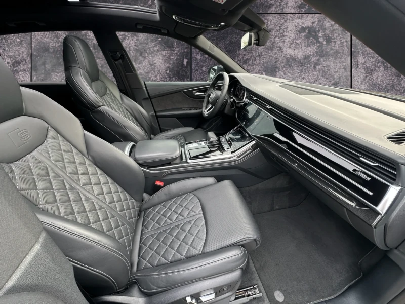 Audi Q8 5.0TDI#3xSLINE#B&O#MATRIX-LASER#PODGREV#OBDUH#PANO, снимка 10 - Автомобили и джипове - 52411448