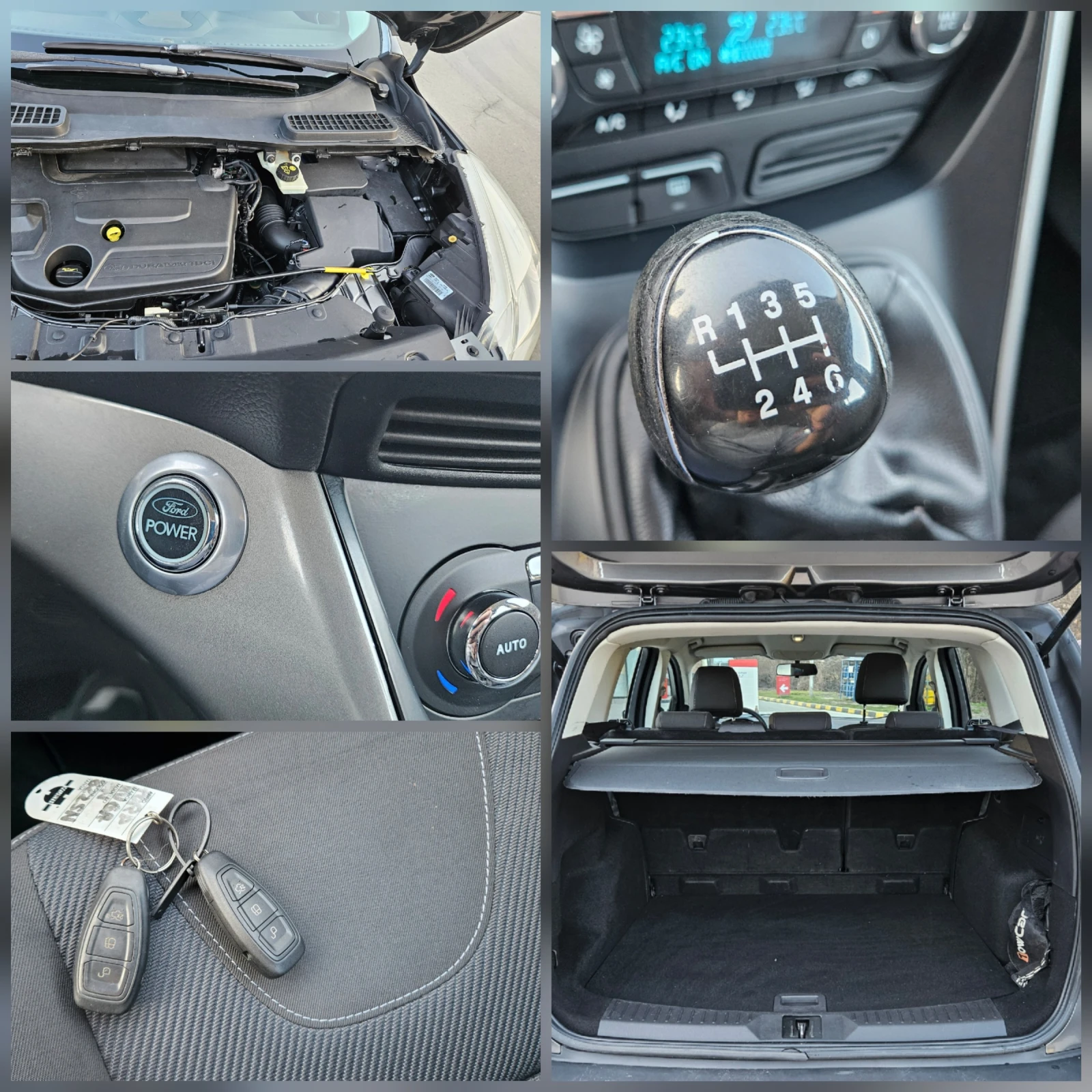 Ford Kuga 2.0 4X4/KLIMATRON/6skorosti, снимка 16 - Автомобили и джипове - 53868454